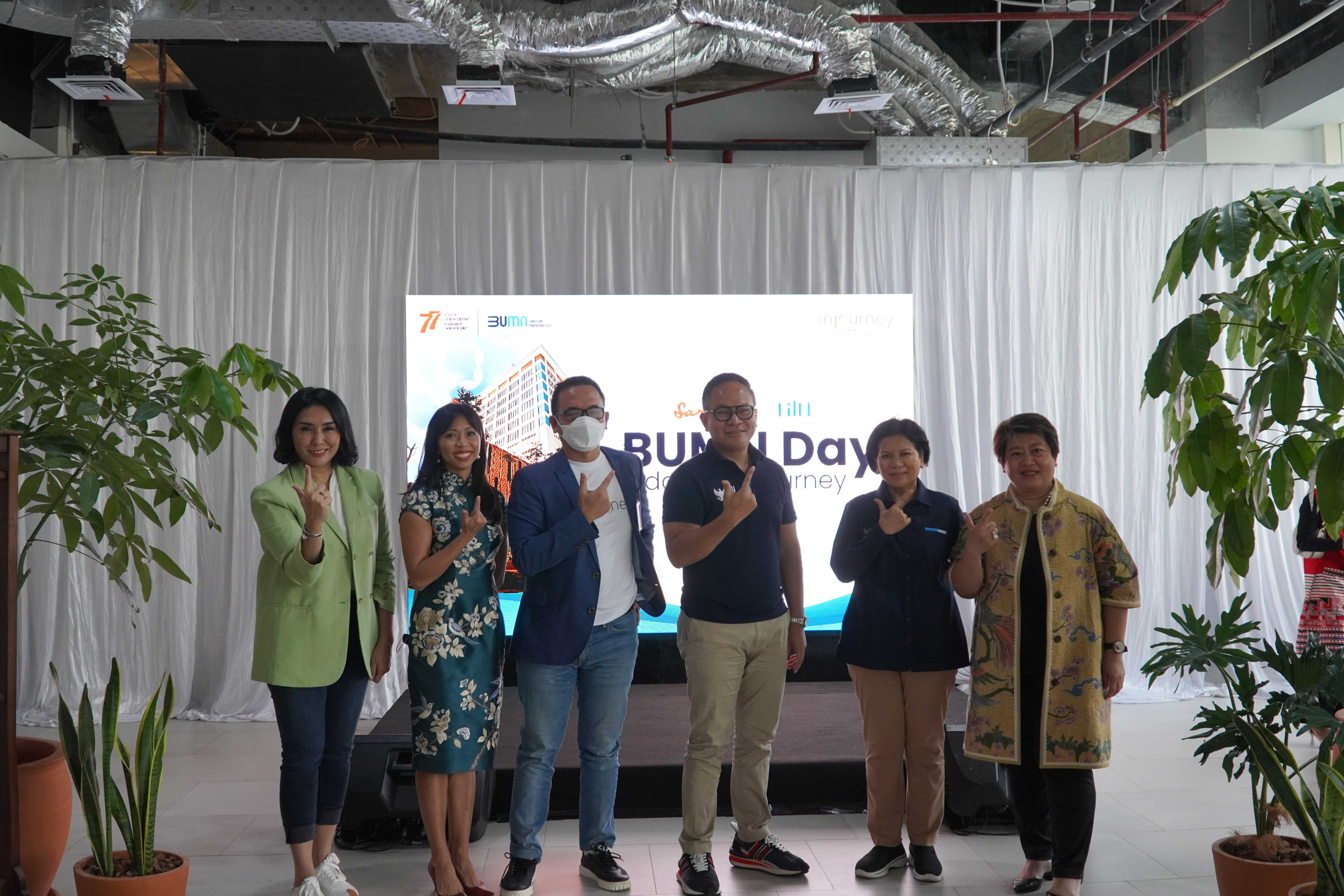 Wamen II BUMN Kartika Wirjoatmodjo dalam kegiatan BUMN Day Indonesia Journey