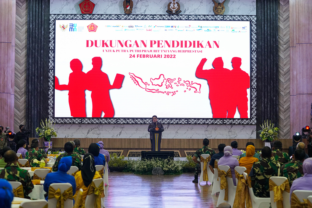 Program Dukungan Pendidikan Perguruan Tinggi Bagi Putra dan Putri TNI.