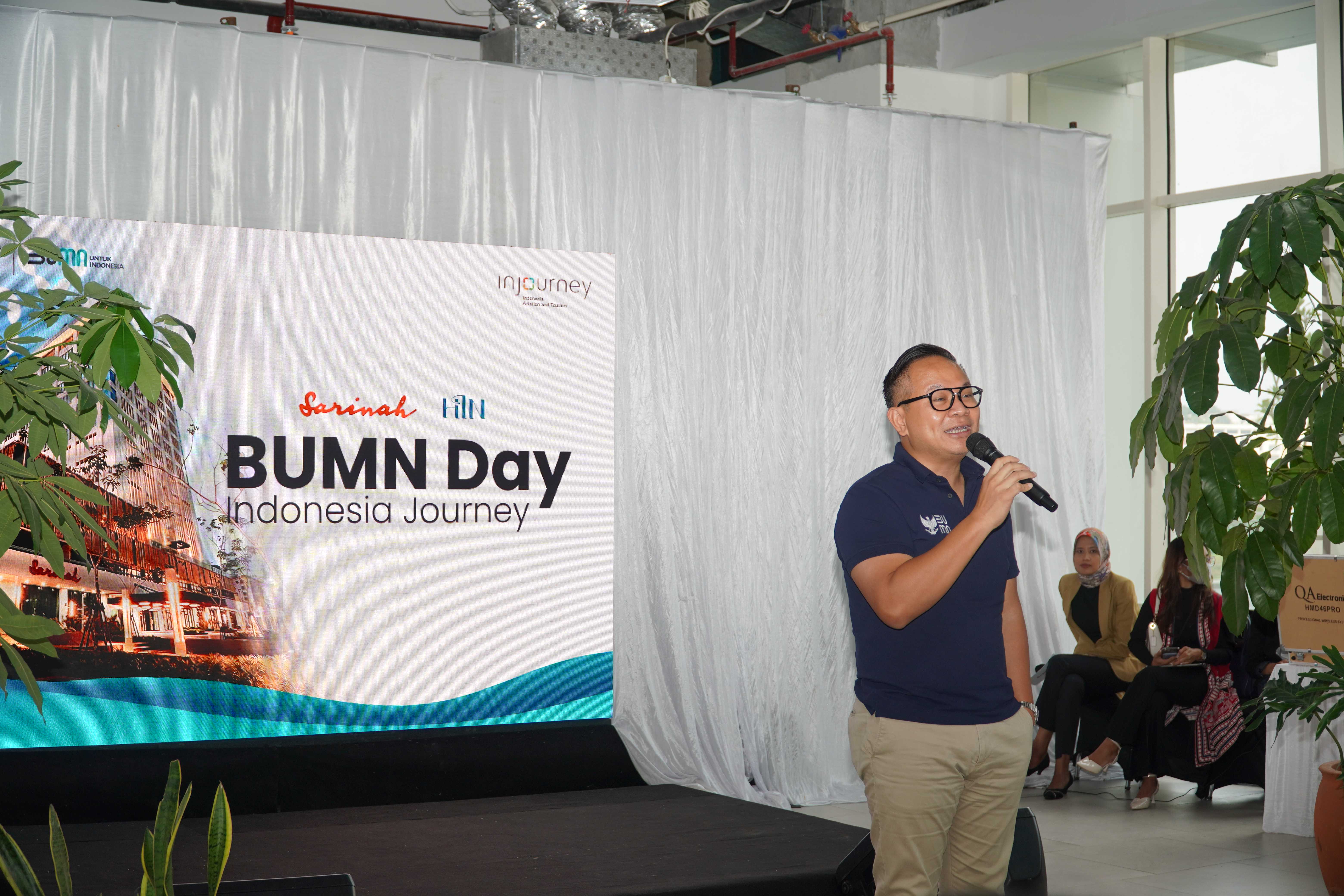 Wamen II BUMN Kartika Wirjoatmodjo dalam kegiatan BUMN Day Indonesia Journey
