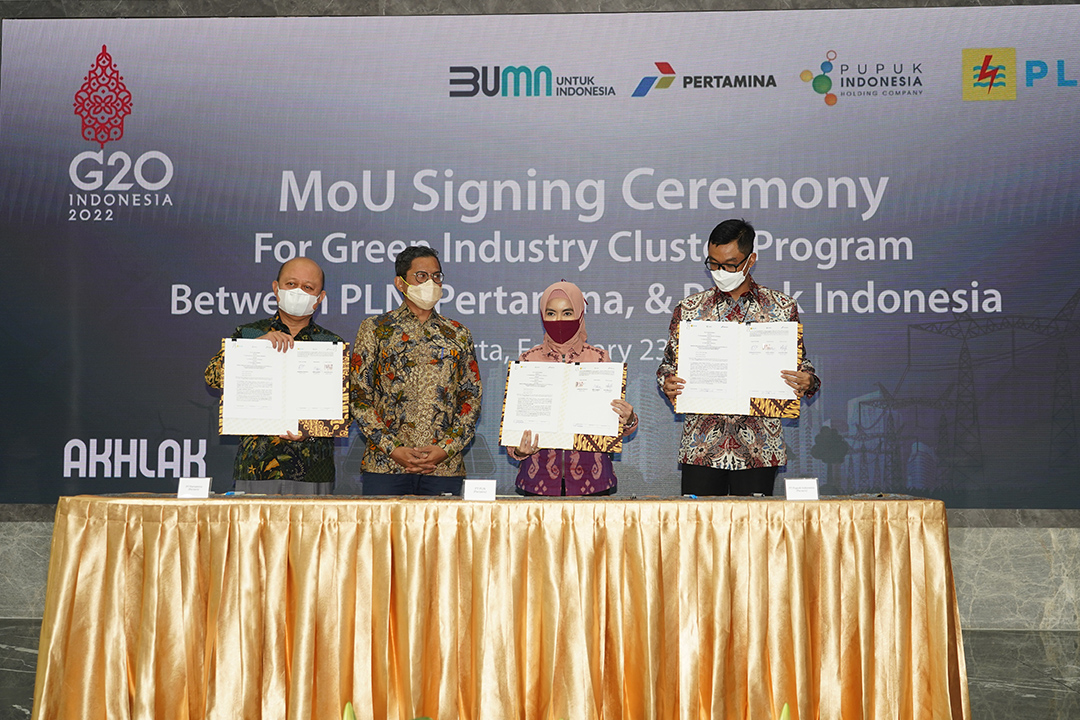 Mou Signing Ceremony For Go Green Indusry Cluster