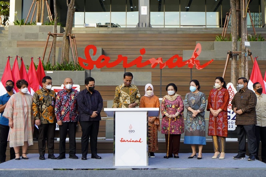 Jokowi Apresiasi Kesuksesan Kementerian BUMN Mentransformasikan Sarinah